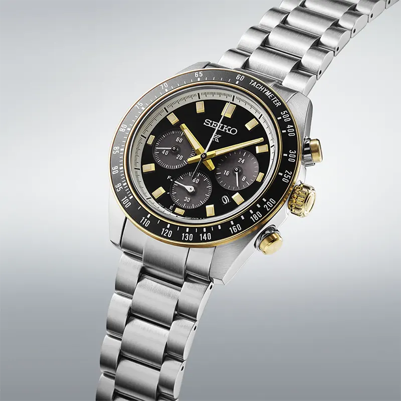Seiko Prospex Speedtimer Solar Sporty Men's Watch- SSC941P1